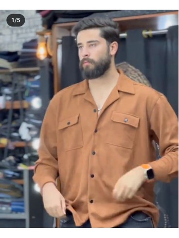 پیراهن پارچه ای ضخیم در 7 رنگ کد 1834